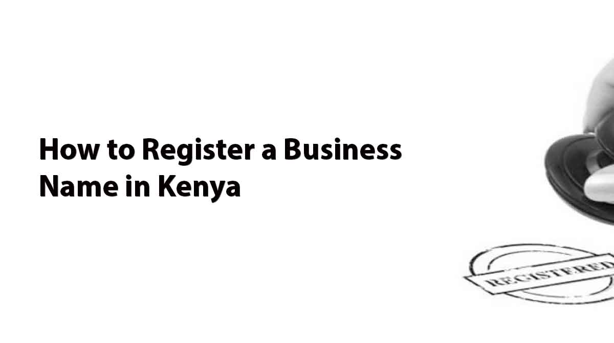 how to register a business name in kenya